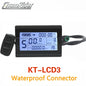 KT LCD Meter for Electric Bicycle, Intelligent Controller, Ebike LCD Panel, Julet, Waterproof, LCD3, LCD8HU, 24V, 36V, 48V Waterproof LCD3