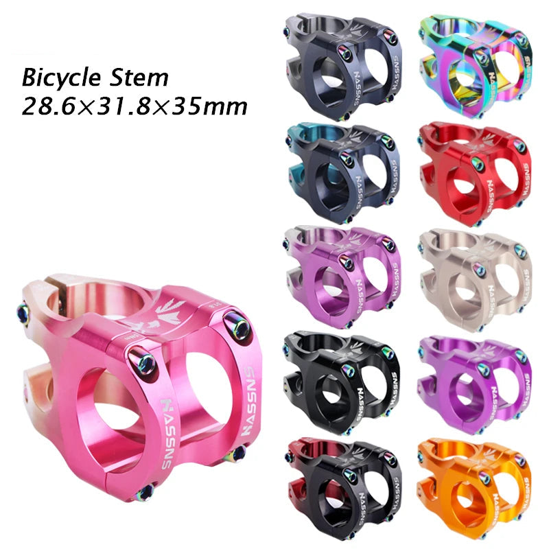 Mtb Power Stem Road Bike Mountain Bicycle Bridge Short Power 35mm Rod Handlebar Table Adjustable