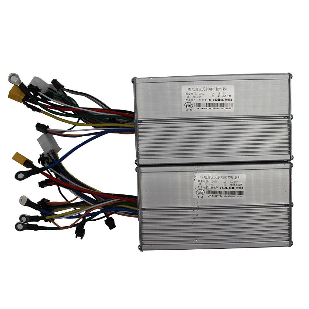 J&P Electric Scooter Intelligent Controller Dual Mode Brushless Motor Jipin Controller A/B 60V 25A 50A Hall Motor Controller 60V 45A AB