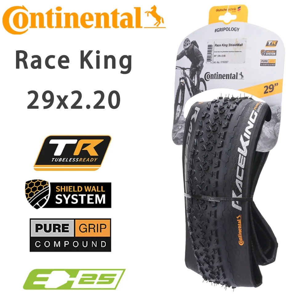 Continental Race King mtb 29in TLR tire tubeless 27.5/29x2.0/2.20 29er MTB folding tire 29x2.2 China