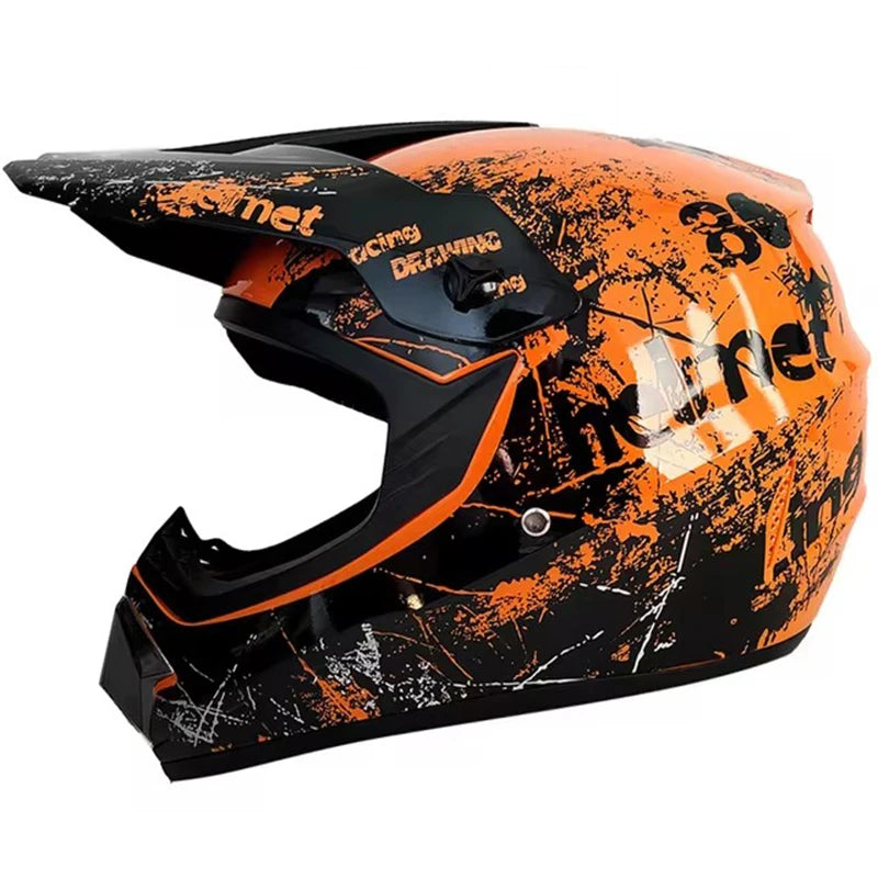 Youth Motocross Helmet – Lightweight & Safe for Off-Road, Karting, Downhill & Cross Biking
