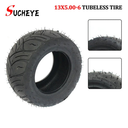 Tubeless Tyre Universal 13x5.00-6 Vacuum Tire for Electric Scooter Accessories