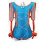 New 12L Outdoor Sport Bike Cycling Running Hiking Hydration Bag Storage Helmet Pack Waterproof UltraLight Bladder Backpack Blue