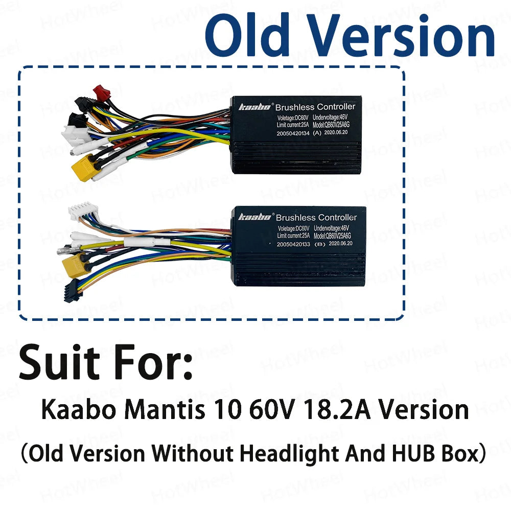 Kaabo Mantis10 60V 25A Controller Mantis 10 60V 18.2Ah Electric Scooter Sine Wave Controller Mantis 10 Mainboard Accessories