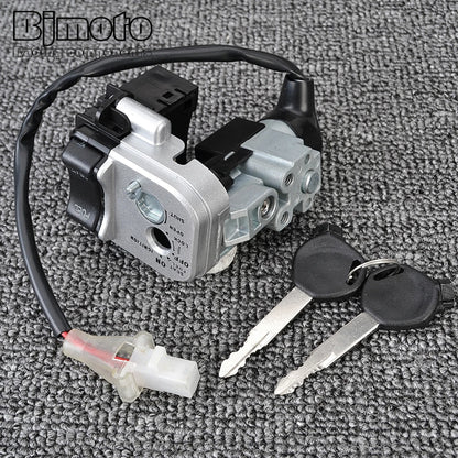 PCX 125 150 Ignition Switch Fuel Gas Cap Seat Lock Key Kit For Honda PCX150 PCX125 2012 2013 35010-KWN-710