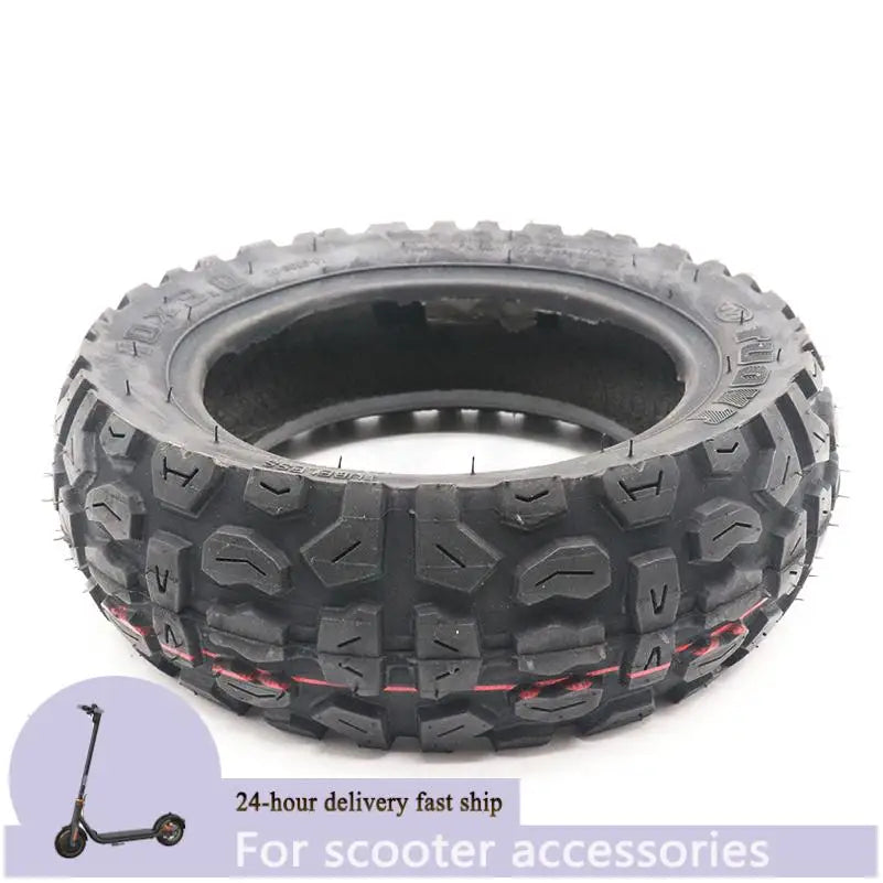 255x80 Tire Inner and Outer Tyre for Electric Scooter Zero 10x Dualtron KuGoo M4 Upgrade 10 Inch 10x3.0 80/65-6 Off Road Tire