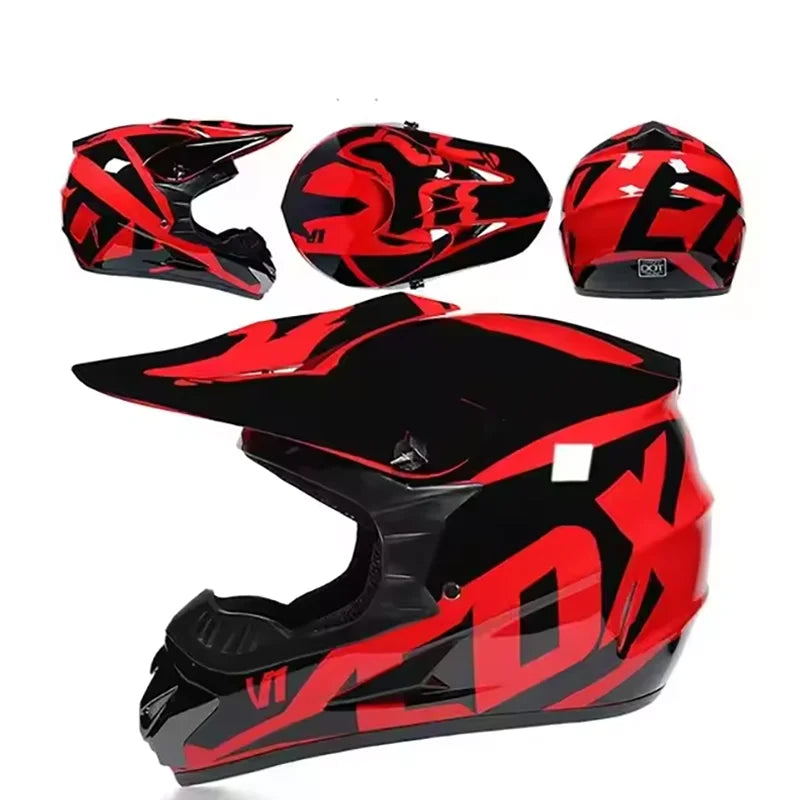Youth Motocross Helmet – Lightweight & Safe for Off-Road, Karting, Downhill & Cross Biking