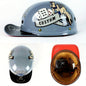Motorcycle Helmet Men Retro Moto Helmets Half Face Baseball Cap DOT Certification Cycling Helmet Poker-girl