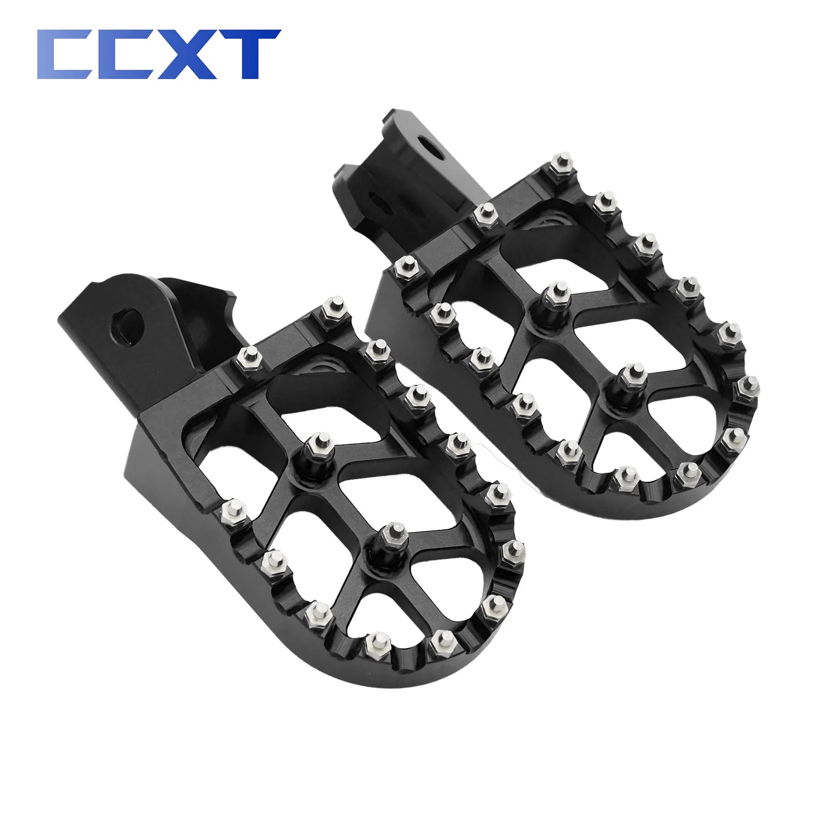 Motorcycle CNC Aluminum Footpegs Foot Pegs Rests Pedals Bracket For Sur-Ron Sur RON Light Bee X & Light Bee S Electric Bike