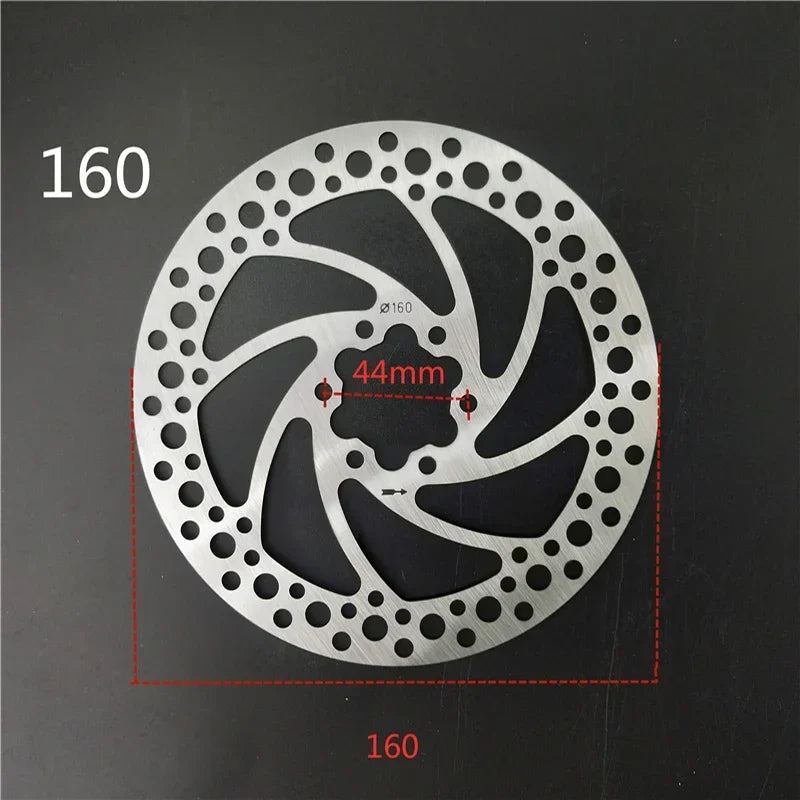 Stainless Steel Brake Rotor 110/120/140/160/180/203mm MTB Road Bike Disc with Bolts Brake Disk 160 A China