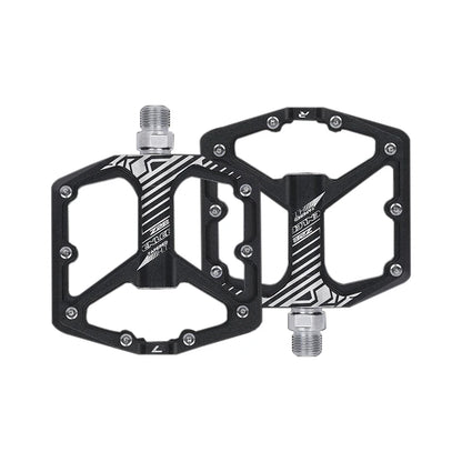 ENLEE MTB Bicycle Pedal Aluminum Alloy Wide Flat XC DH Bicycle Pedal Ultra Light Bicycle Pedal BMX Parts