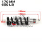 100MM 125MM 150MM 180MM 190MM 200MM Rear Suspension Shock for 47cc 49CC Super Minimoto ATV Quad electric scooter Pocket Bike 170mm-650LB