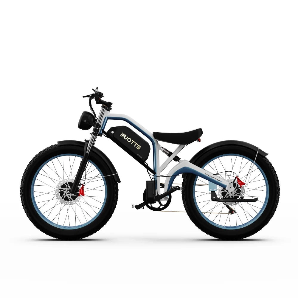   DUOTTS N26 Dual Motor Electric Bike 48V 20AH 26x4 Fat Tire E-Bike for Adults – 1500W Peak Power Mountain Off-Road Bicycle