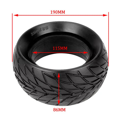 8 Inch Solid Tire 200x90 for ZERO 8X SPEEDUAL Mini Electric Scooter Anti-Explosion Tyre Replace Accessories