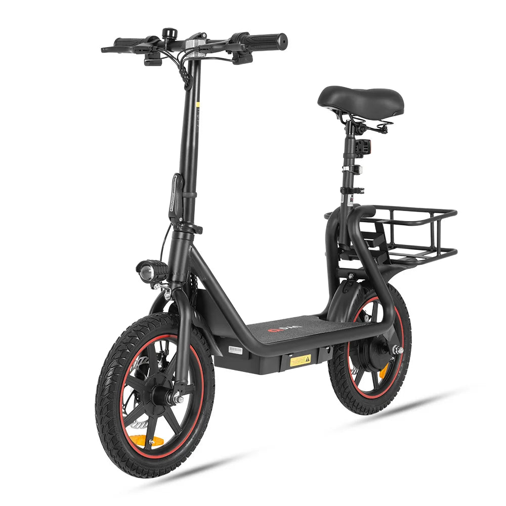   DYU C4 Adult Electric Bicycle - 250W Motorcity E-Bike with 36V 10AH Battery