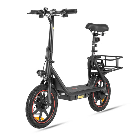   DYU C4 Adult Electric Bicycle - 250W Motorcity E-Bike with 36V 10AH Battery