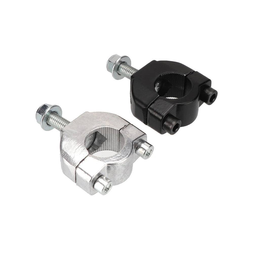 Motorcycle 22mm 7/8'' Handlebar Bar Risers Mount Bracket Clamp Taper For 2 Stroke 47cc 49cc Mini Moto Dirt Bike Motocross parts