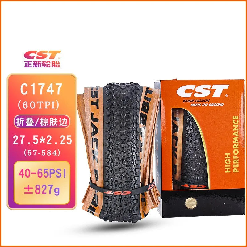 CST jack rabbit mountain bike tires 29inch 29*2.25 off-road folding tire anti puncture EPS 27.5 x1.95 2.1 C1747N bicycle tyre 27.5X2.25 Y F China