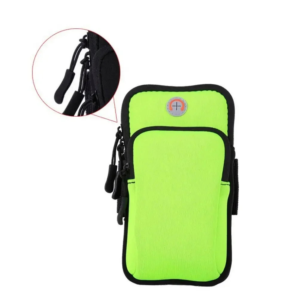 Sports Phone Arm Bag Outdoor Running Wrist Bag Small Shoulder Crossbody Bag Waterproof Fitness Arm Pouch Jogging Bag Sportwear A3