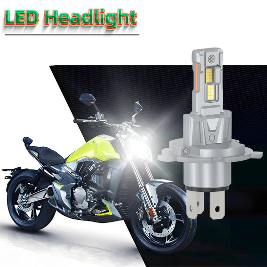 1PC H1 H4 H7 H11 Super Bright Motorcycle LED Headlight Bulb 18000LM LED Moto MotorBike Scotter Headlamp 65W High Power Spotlight