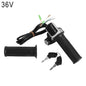 Throttle Handlebar LED Display for Electric Scooter Bike 24/36/48/60V Throttle Speed Adjustment Handle with Key Handle Grip 36V