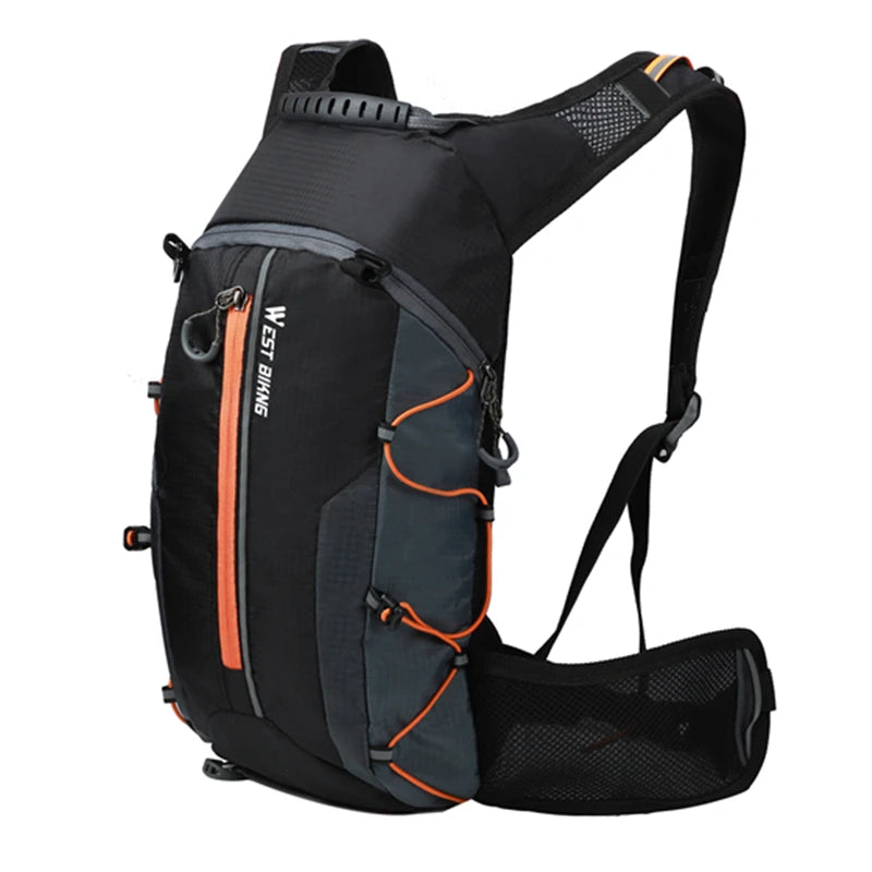 Cycling Bag Ultralight Outdoor Sports Backpack Bike Bicycle Hiking Mountaineering Travel Backpack Luggage Bags orange