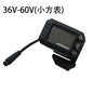 1 Piece for JP Electric Scooter LCD Display Meter 36V-60V Dashboard Electric Scooter Accessories Small square table