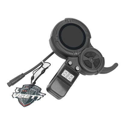 LCD Accelerator Throttle for VSETT 8 8+ 9 9+ For ZERO 8 9 10 8X 10X Z8PRO Electric Scooter Display Throttle Speedmeter Odometer
