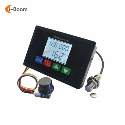 30A 10-55V DC Motor Speed Controller Protector tachometer Multifunctional Programmable LCD Display Motor Governor 12V 24V 36V