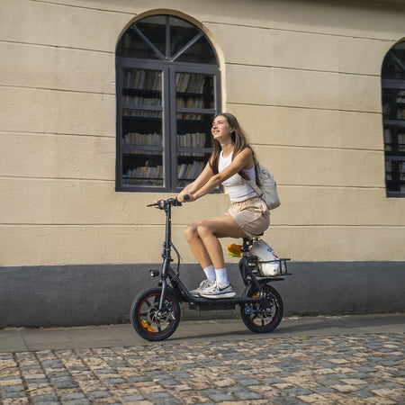   DYU C4 Adult Electric Bicycle - 250W Motorcity E-Bike with 36V 10AH Battery