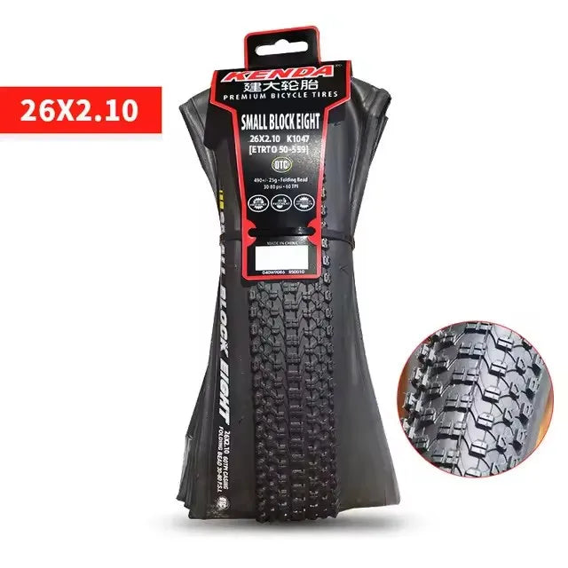KENDA Original SMALL BLOCK EIGHT Foldable Tire for Bicycle| 26 27.5 29 1.95 2.1|MTB Tiye|Mountain Bike|Light Weight| Kevlar Tyre