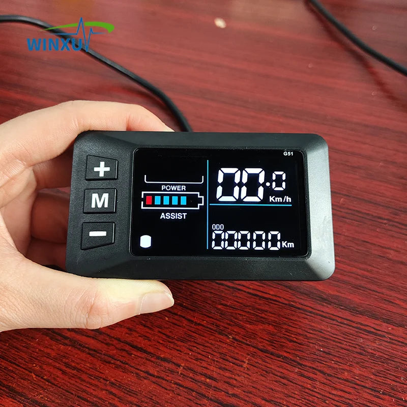 24V 36V 48V 250W 350W E-bike Brushless Motor Drive Universal Controller G51 Colour LCD Display Set for Electric Bicycle Scooter