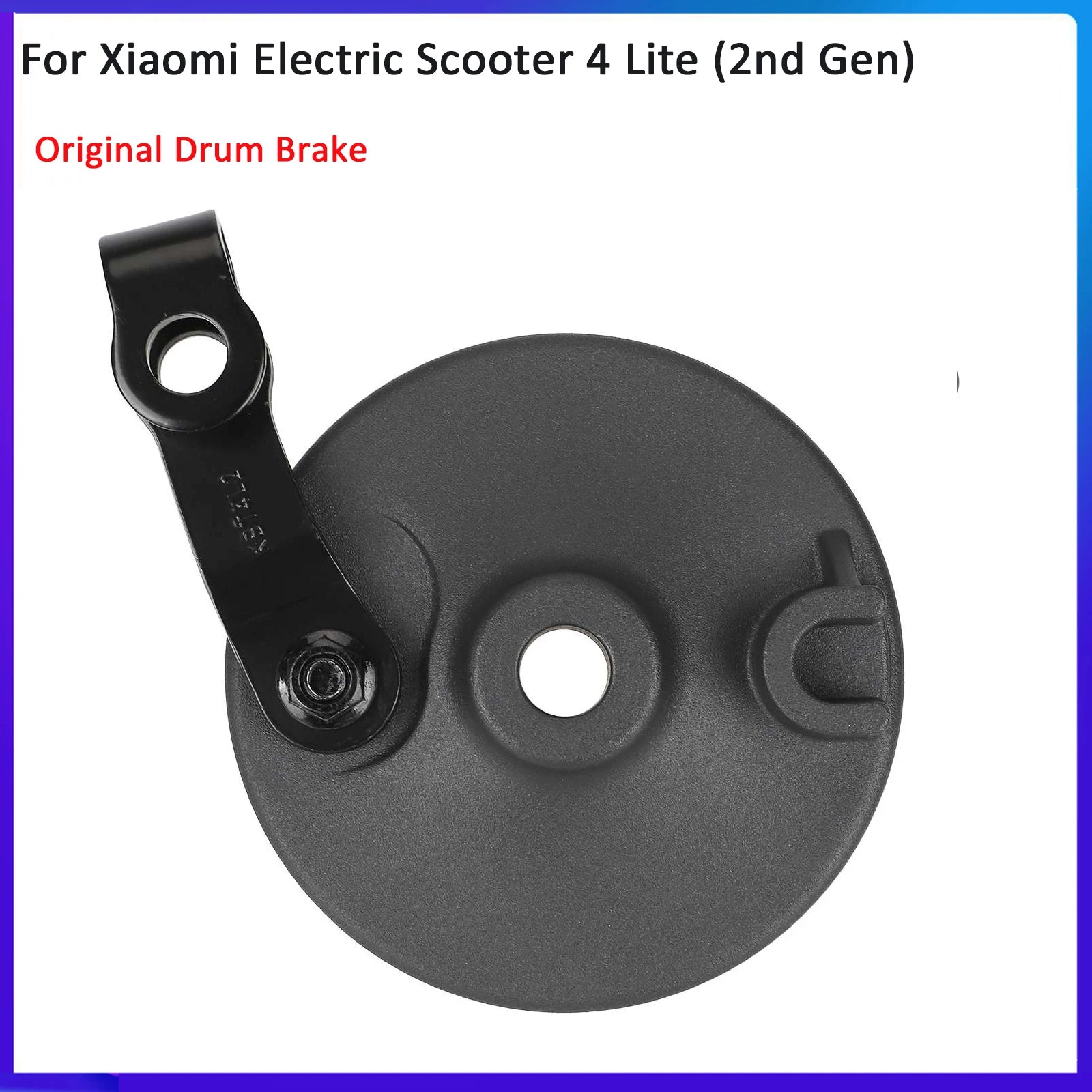 Drum Brake For Xiaomi Electric Scooter 4 Lite (2nd Gen) 2nd Gen 2Gen KickScooter Front Wheel Mechanical Brakes Pad Parts