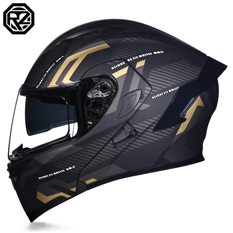 Flip Up Motorcycle Helmet Double lens full face helmet High quality DOT approved 7