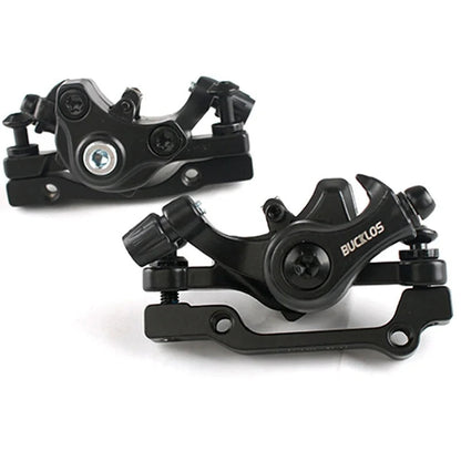 BUCKLOS Mtb Brake Caliper Bicycle Mechanical Disc Brake Set for Mountain Bike Pushes Caliper Piston with Rotor 160mm