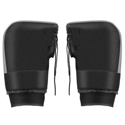 Motorcycle Handlebar Muffs Winter cycling gloves Waterproof Handle bar Mitts Snowmobile E-Bike Motorbike Thermal Gloves small mouth