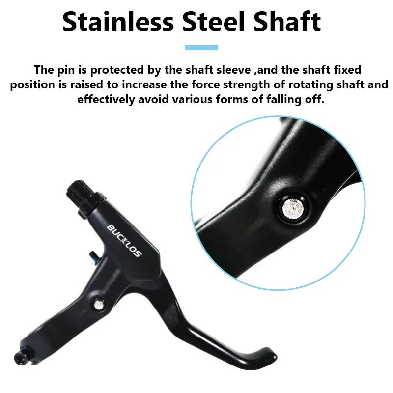 BUCKLOS FR5 Bike Brake Levers Aluminum Alloy Road Bike V Brake Lever Durable Bicycle Disc Brake Handle Lever Bicycle Accessories