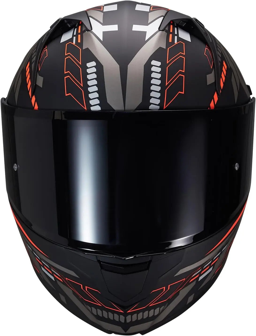 Motorcycle Helmet Dual Visor Flip Up Full Face Helmets SJ-809 DOT Approved for Adults Men Women