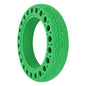 For MAX G30 Universal Electric Scooter Luminous 60/70-6.5 Solid Thickened Abrasion Resistant Explosionproof Honeycomb Tires 10 inch Green