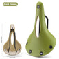 WEST BIKING Retro Style Bicycle Saddle for Road and MTB