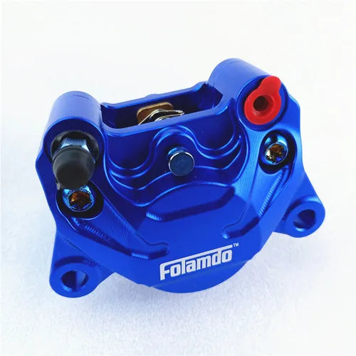 84mm Pitching Mounting Motorcycle Caliper Brake Disc 200mm 220mm Front Rear 2 Piston RPM For Scooter Rsz Jog Dirt Pit Bike GROM Blue