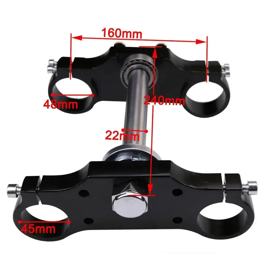 TDRPO Not a Whole Kit 630mm 25" Motorcycle Front Forks Shock For CRF50 CRF70 Apollo SSR Pit Dirt Bike 110CC 125CC 140CC