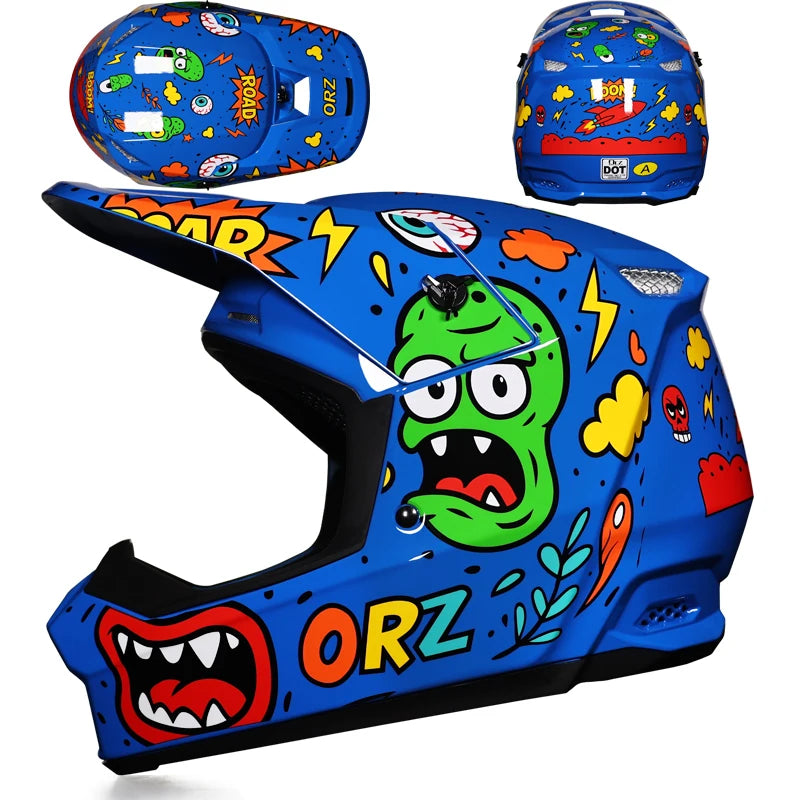 Latest Off road Motorcycle Helmet Mountain DH Off road Helmet Bicycle Track Helmet