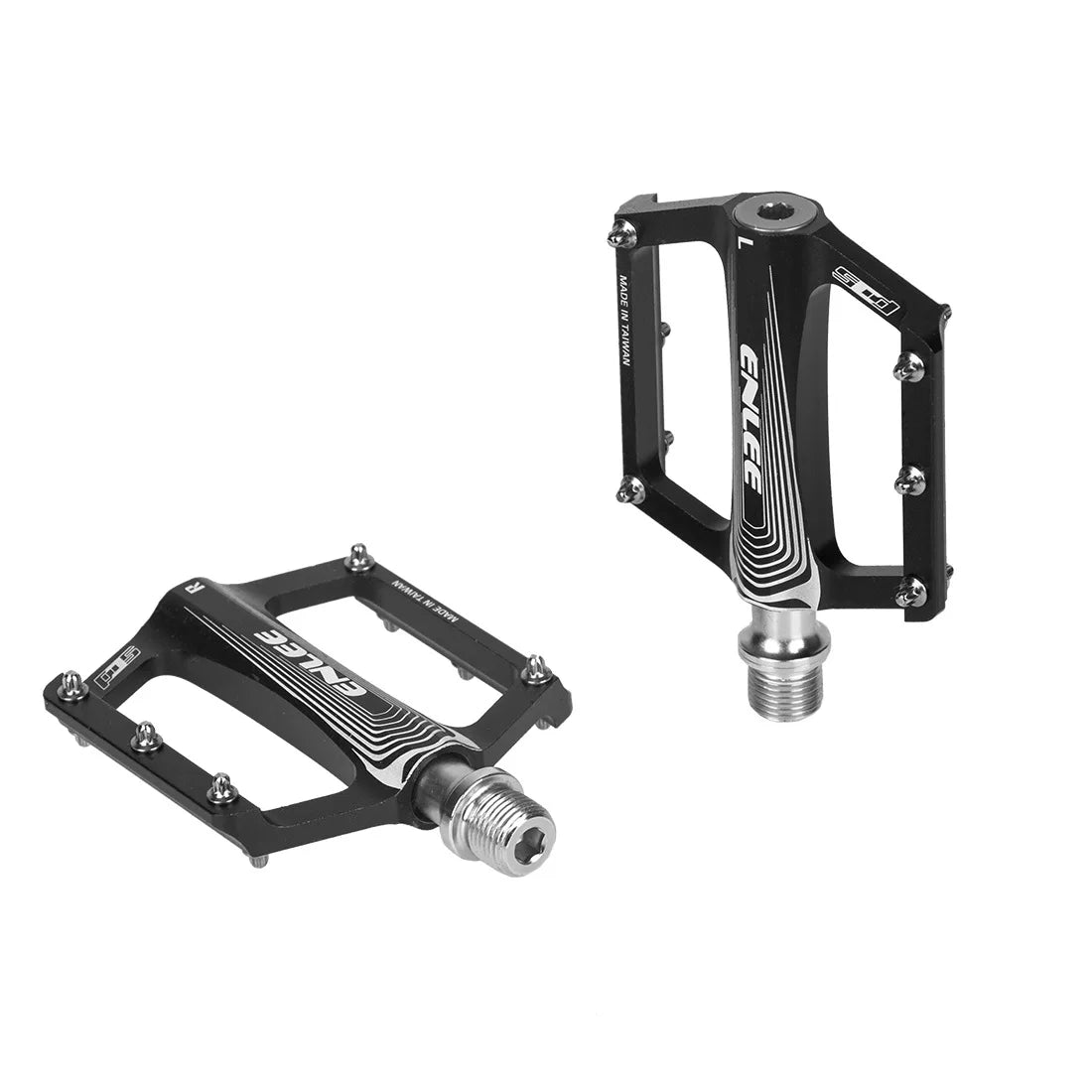 ENLEE Pedal Aluminum Alloy Pedal Mountain Road Bike Bearing Pedal Folding Bicycle General Cycling