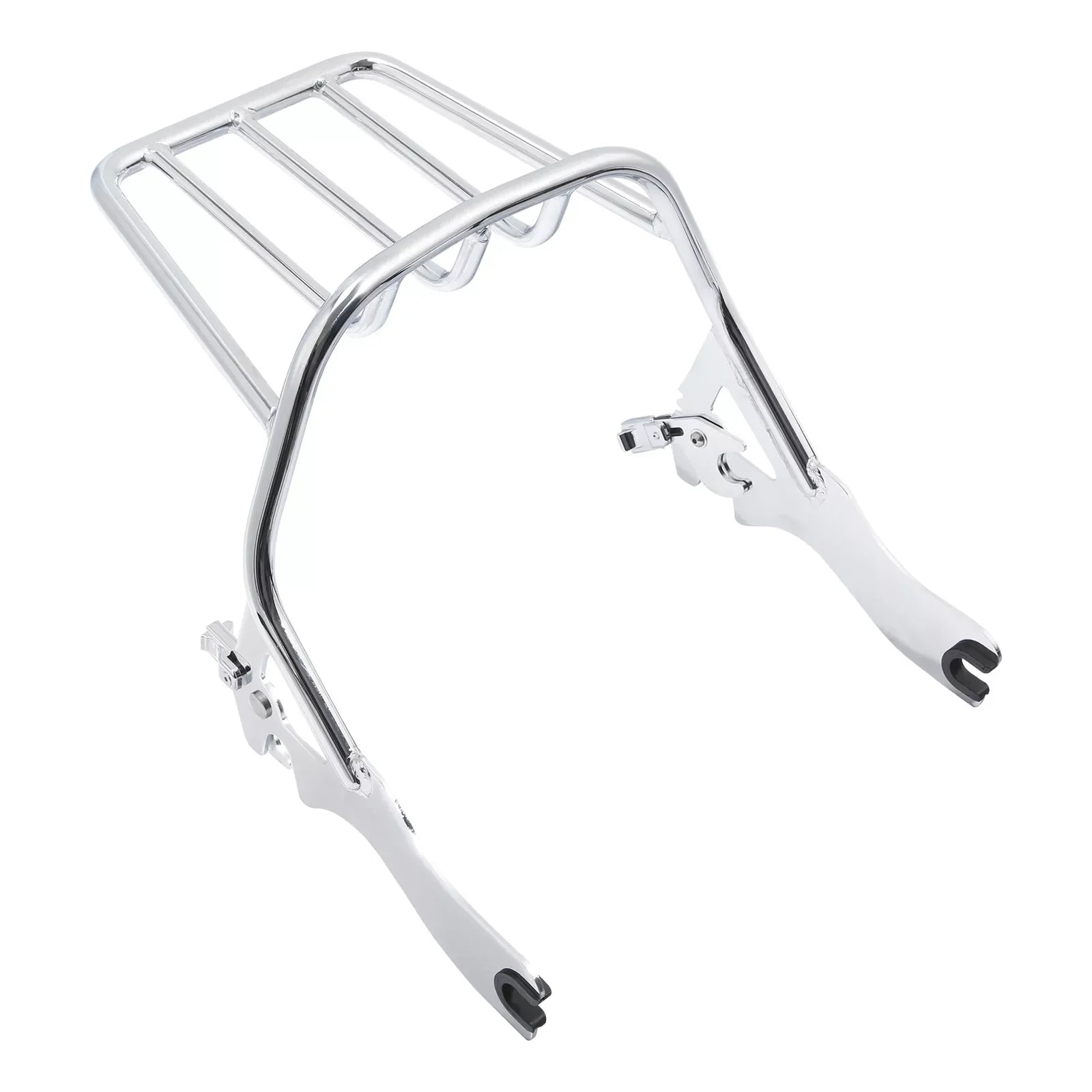 Motorcycle Two Up Rear Luggage Rack Mounting Rack For Harley Softail Fat Bob FXFB 2018-2024