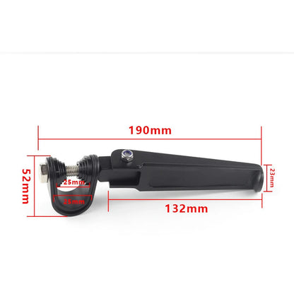 Motorcycle Modified Folding Foot Rests for Harley - Aluminum Alloy Foot Pedal Support
