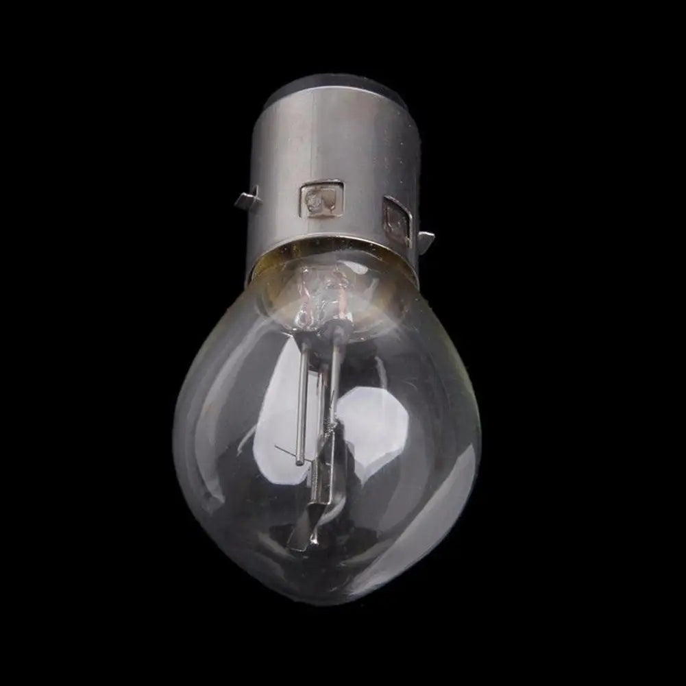 1/3/10pcs BA20D High Brightness LED Bulbs 12V 35/35W Halogen Headlight Singal Lamp Bulb Amber For Motorcycle ATV Moped Scooter