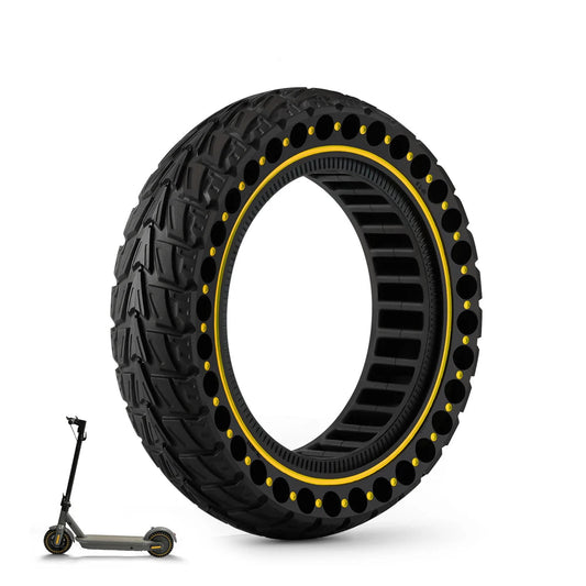 10x2.5 (60/70-6.5)Off-road Solid Tire for Ninebot G30 G30L G30D Electric Scooter Anti-slip Explosion-proof Tyre Strong Grip