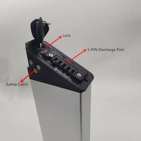 DCH-015 48V Battery Replacement for Wallke X3 and X2 Pro Ebike