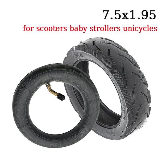 High quality 7.5x1.95 inner and outer tires, suitable for replacing small carts on electric scooters and children's scooters